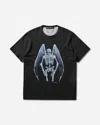 Our Legacy Mens Fallen Angel Print Graphic-print Cotton T-shirt In Black