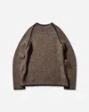 Our Legacy Soft Durable Knitwear Contrast Trim In Gray