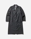Our Legacy Men S Robe Overcoat Charcoal In Brown
