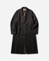 Our Legacy Men S Robe Overcoat Onyx In Black