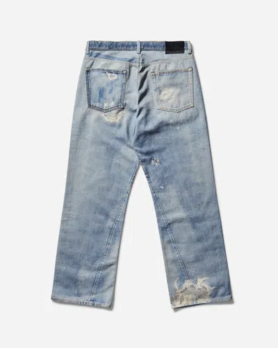 Our Legacy Men S Third Cut Jeans Digital Denim Print