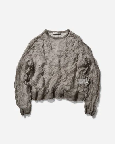 Our Legacy Men S True Roundneck Jumper Ash In Grey