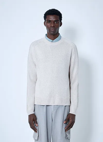 Our Legacy Men True Sweater In White