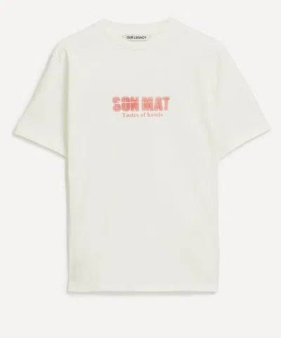 Our Legacy Mens Box T-shirt In Son-mat