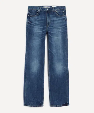 Our Legacy Mens Carlson Cut Jeans In Vienna Blue Wash