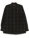 Our Legacy Borrowed Plaid Button-up Shirt