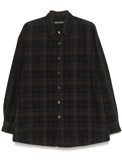 OUR LEGACY OUR LEGACY MENS SHIRTING BORROWED SHIRT