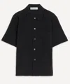 Our Legacy Black Boucle Box Shirt