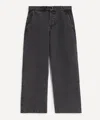 Our Legacy Gray Stern Chino Trousers In Black