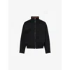 Our Legacy Mens Tasteful Black Casino High-neck Cotton-twill Jacket In Black