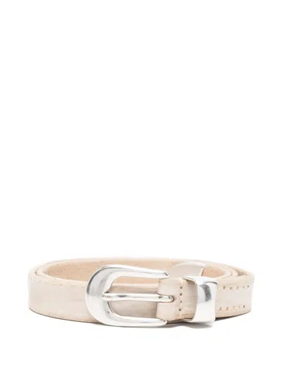 Our Legacy Metal-buckle Belt In Gold
