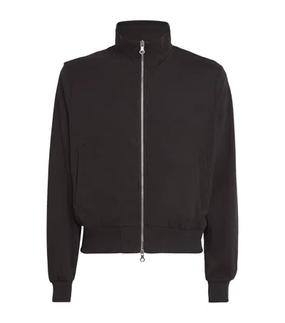 Our Legacy Micro-corduroy Mob Jacket In Black