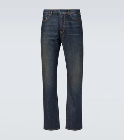 Our Legacy Mid-rise Slim Jeans In Blue