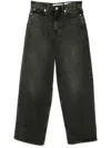 Our Legacy Mid Rise Straight-leg Jeans In Black