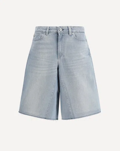 Our Legacy Midi Shorts Pale Coast Wash In Blue
