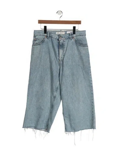 Pre-owned Our Legacy Mid-rise Wide Leg Jeans In Blue