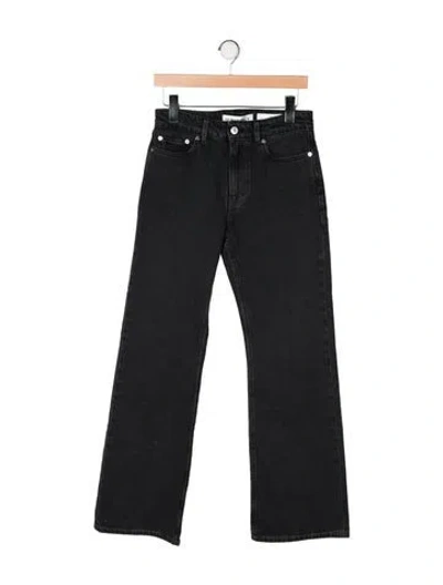Pre-owned Our Legacy Mid-rise Wide Leg Jeans W/ Tags In Black