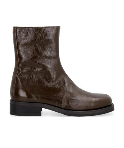 Our Legacy Military Truck Boots In Brown