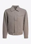 Our Legacy Collared Zipper Pocket Side Pockets Jacket