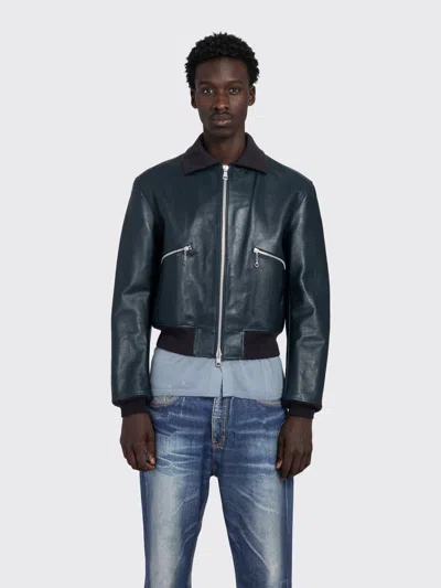 Our Legacy Mini Bomber In Blue