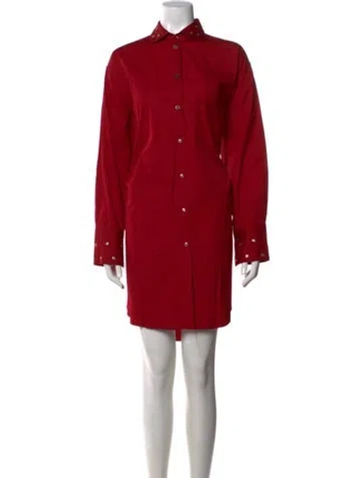 Pre-owned Our Legacy Mini Dress In Red