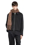 Our Legacy Mini Black Virgin Wool Blouson Jacket In Black