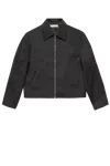 Our Legacy Mini Jacket Brown In Black