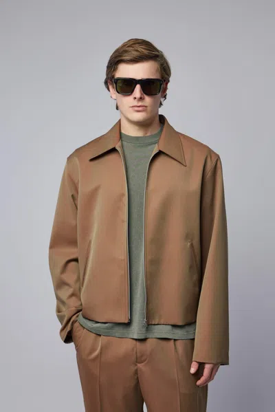 Our Legacy Mini Virgin Wool Jacket In Brown