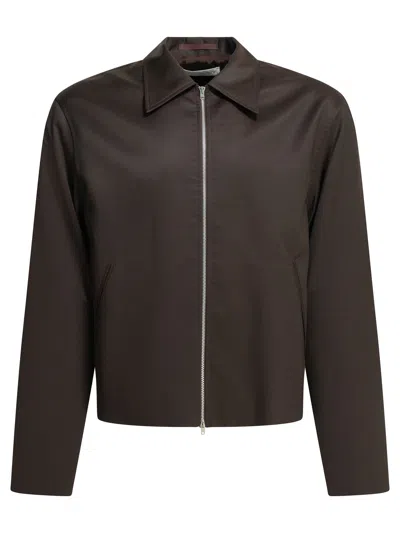 Our Legacy "mini" Overshirt Jacket In Black