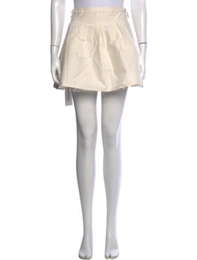 Pre-owned Our Legacy Mini Skirt W/ Tags In Neutrals