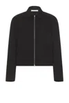 Our Legacy Virgin Wool Layering Jacket In Black