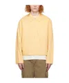 Our Legacy Yellow Mini Jacket In Yellow