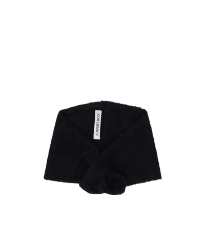 Our Legacy Miniature Scarf In Black