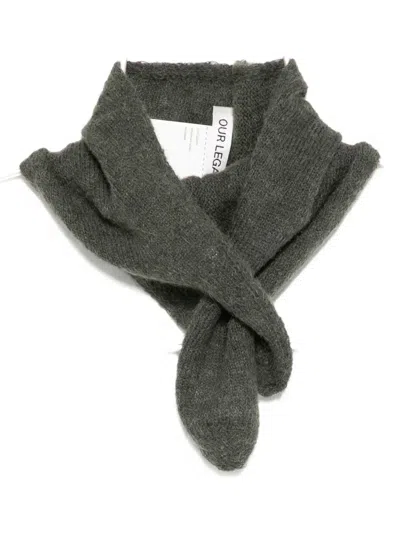 Our Legacy Miniature Scarf In Gray