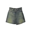 Our Legacy Malibu Skirt With Pockets And Frayed Hem