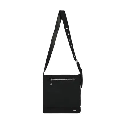 Our Legacy Minimalist Black Polyester Shoulder Bag