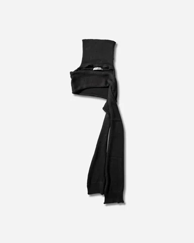Our Legacy Mock Scarf In Black