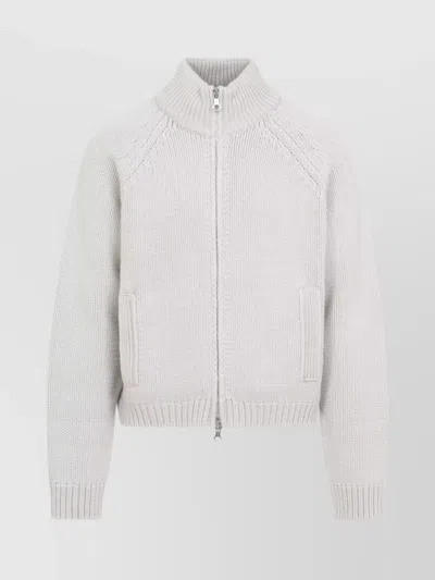 OUR LEGACY MODERN KNIT CARDIGAN FEATURING FRONT POCKETS