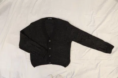 Pre-owned Our Legacy Mohair Cardigan In Black