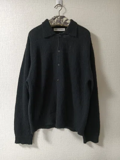 Pre-owned Our Legacy Mohair Evening Polo