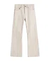 Our Legacy Moto Cut Straight-leg Jeans In White