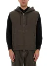 Our Legacy Hooded Vest With Front Pockets