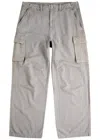 Our Legacy Mount Canvas Cargo Trousers In Stone