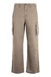 Our Legacy Mount Cotton Cargo-trousers In Gray