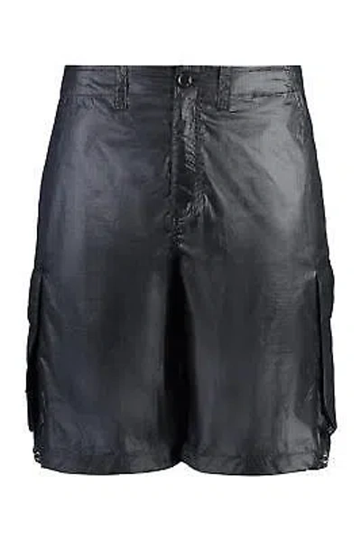 Pre-owned Our Legacy Mount Techno Fabric Shorts 48 It In Black