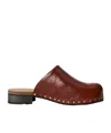 Our Legacy Naoto Clog In Red
