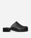 Our Legacy Naoto Clog Shoes In Black
