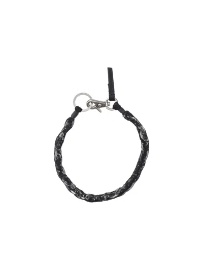 Our Legacy Necklace "lace Ladon" In Black
