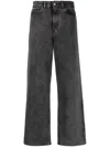 Our Legacy Neo Cut Wide-leg Jeans In Black