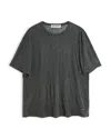 Our Legacy New Box Anthracite Crinkle Tee In Charcoal